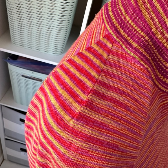 Missoni |  VINTAGE 1980's Turtleneck Sweater size 40  AUTHENTIC Orange Label - Picture 4 of 12